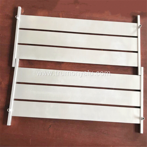 Extrusion aluminum water cooled plate for heat sink